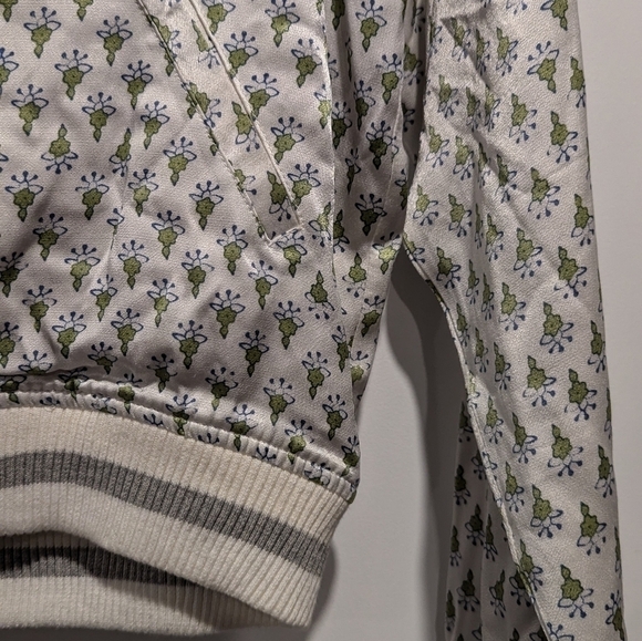 Anthropologie TINY Editions Bomber Jacket Off  White S - Picture 14 of 16